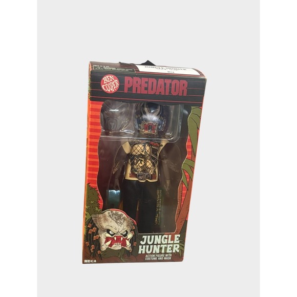 Neca Other - NECA Ben Cooper Predator Jungle Hunter 5.5 Action Figure Mask Halloween Costume